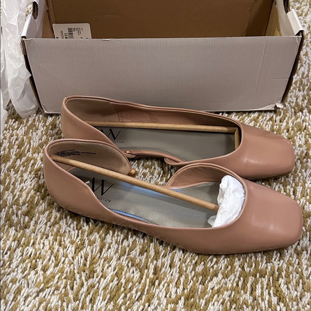 Worthington Nude Ballet Flats